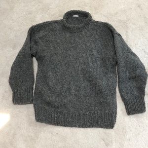 Handmade wool sweater